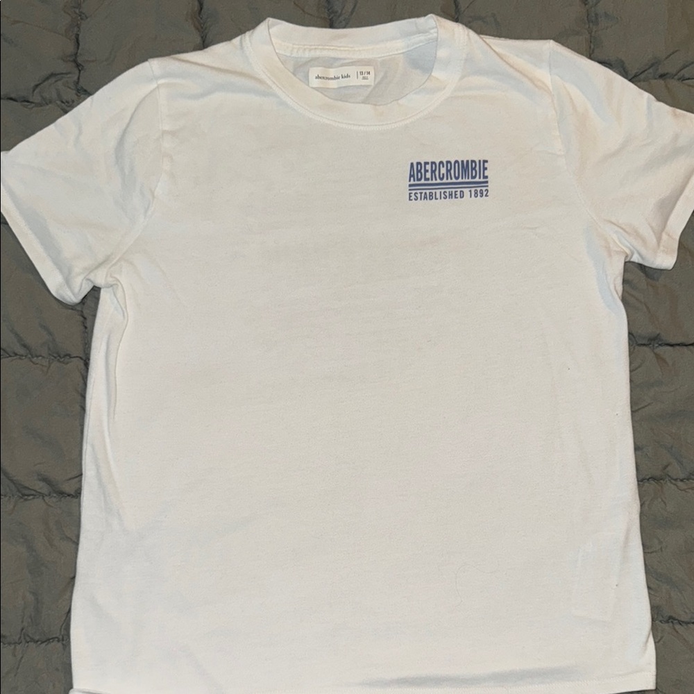 Abercrombie & Fitch White T-Shirt for Youth 13/14